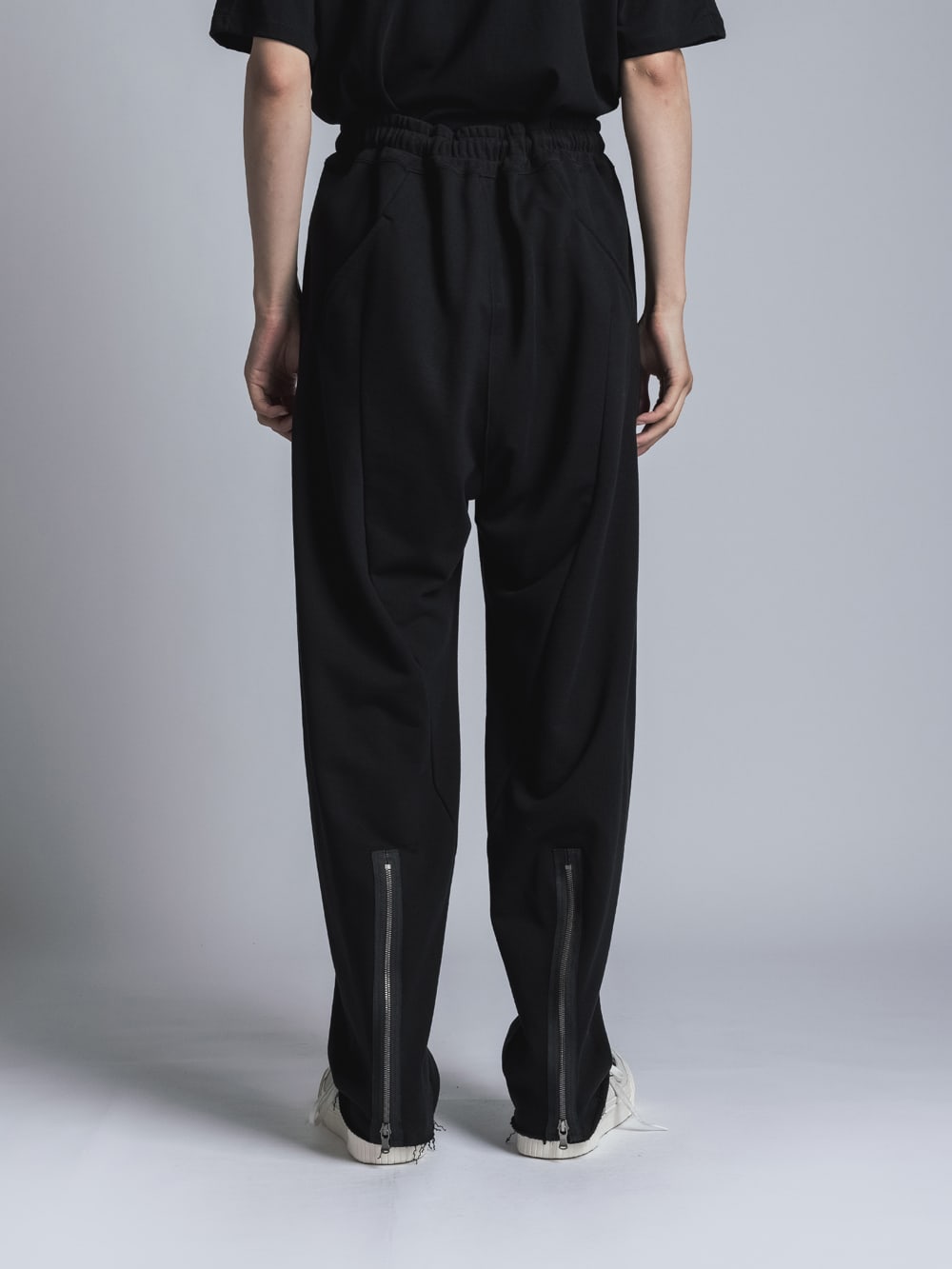 Sweat Wide Pants  Black