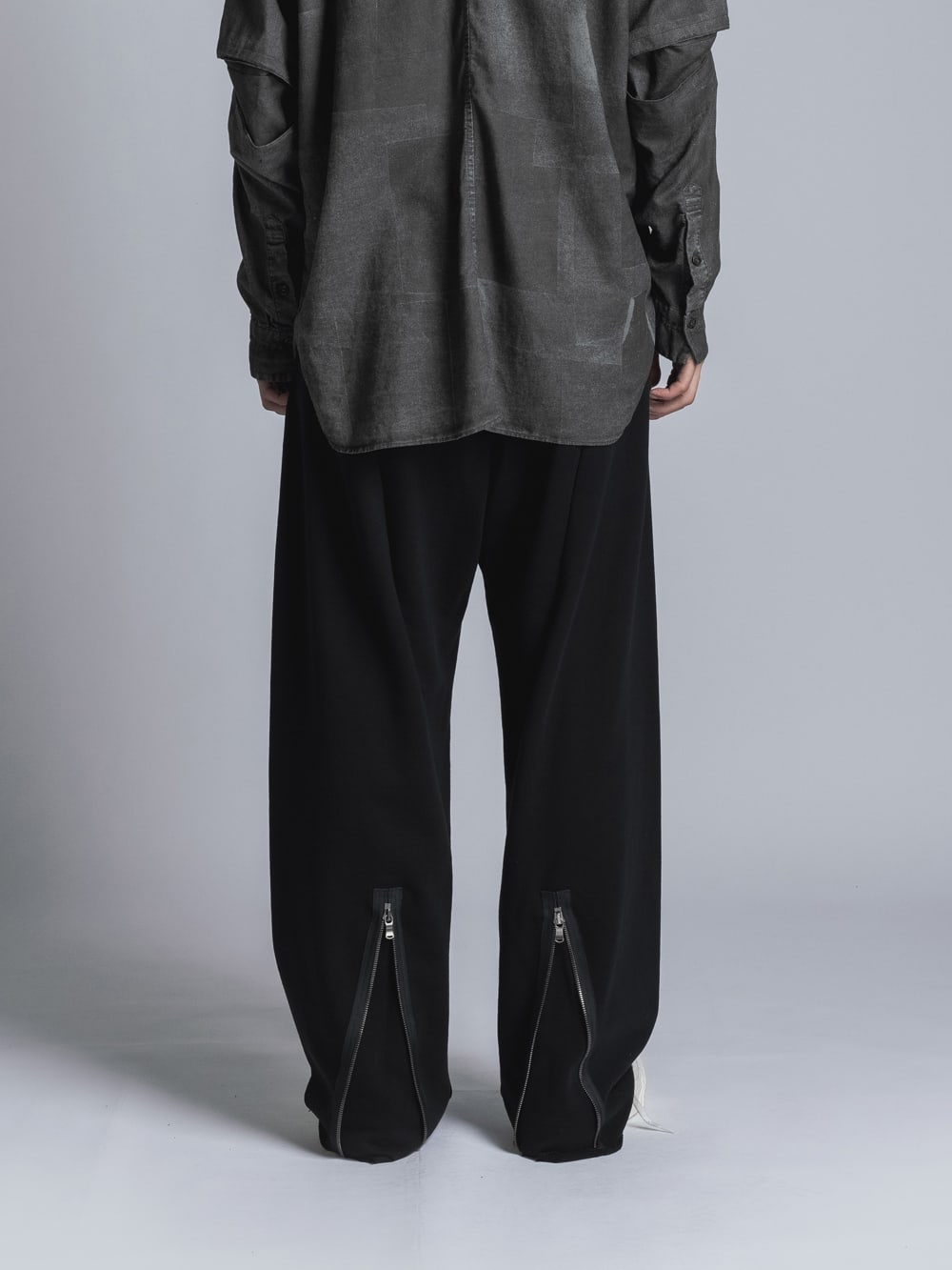 Sweat Wide Pants  Black