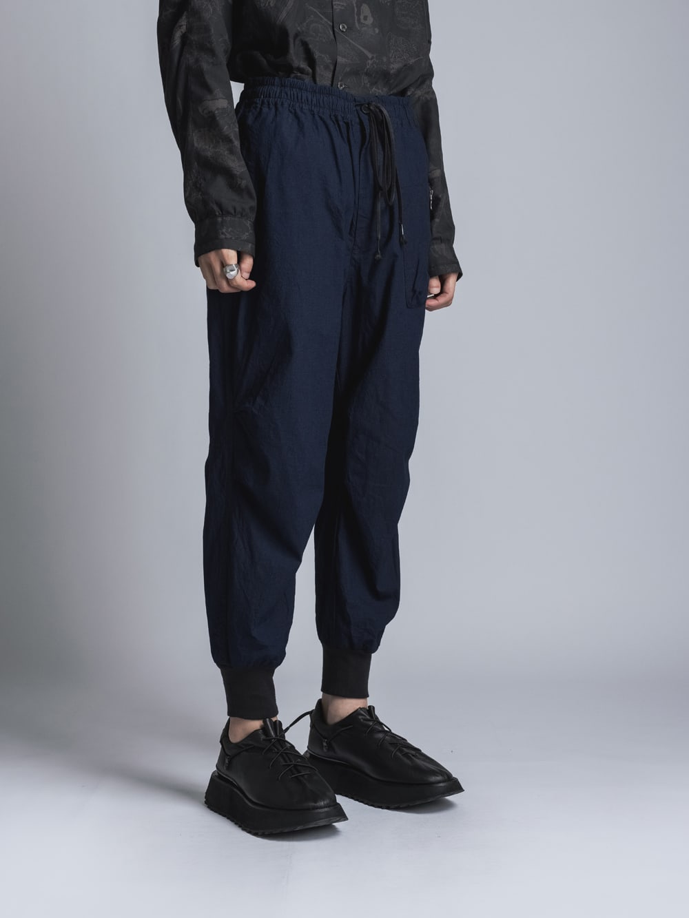 Indigo Rib Pants