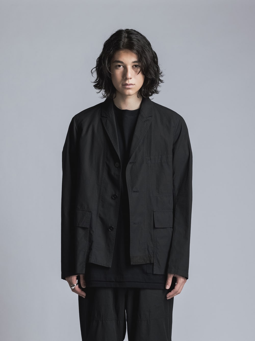 Cotton Linen Garment-Dyed Jacket