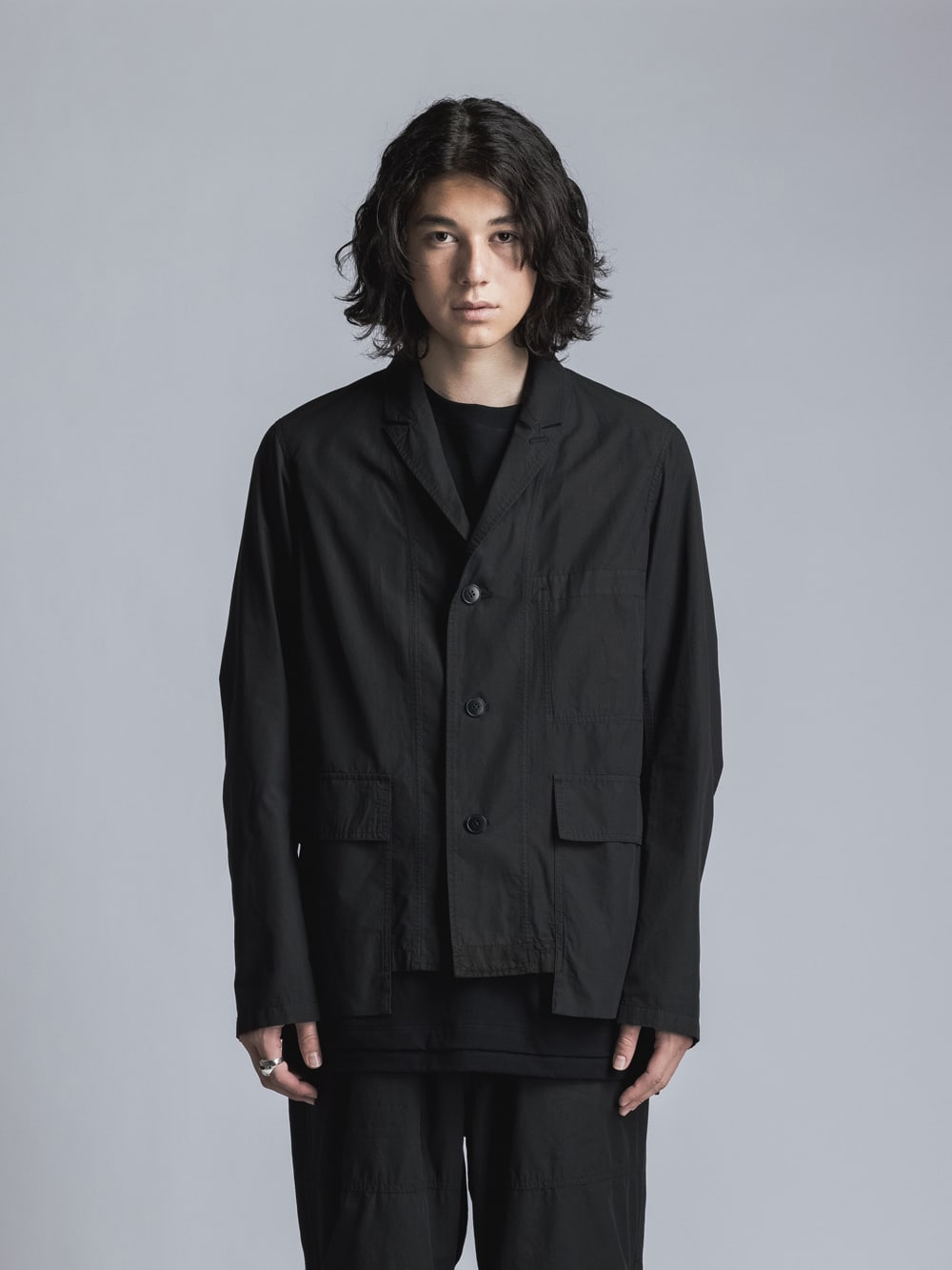 Cotton Linen Garment-Dyed Jacket