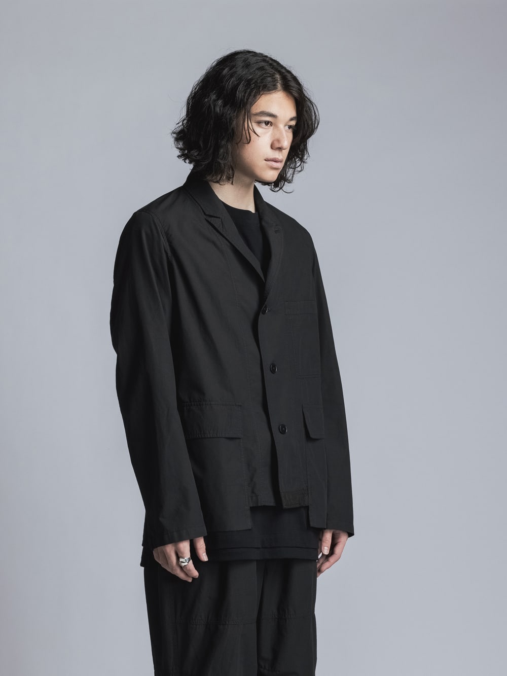 Cotton Linen Garment-Dyed Jacket