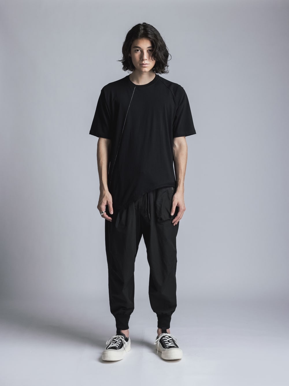 Asymmetry Jersey T-shirt