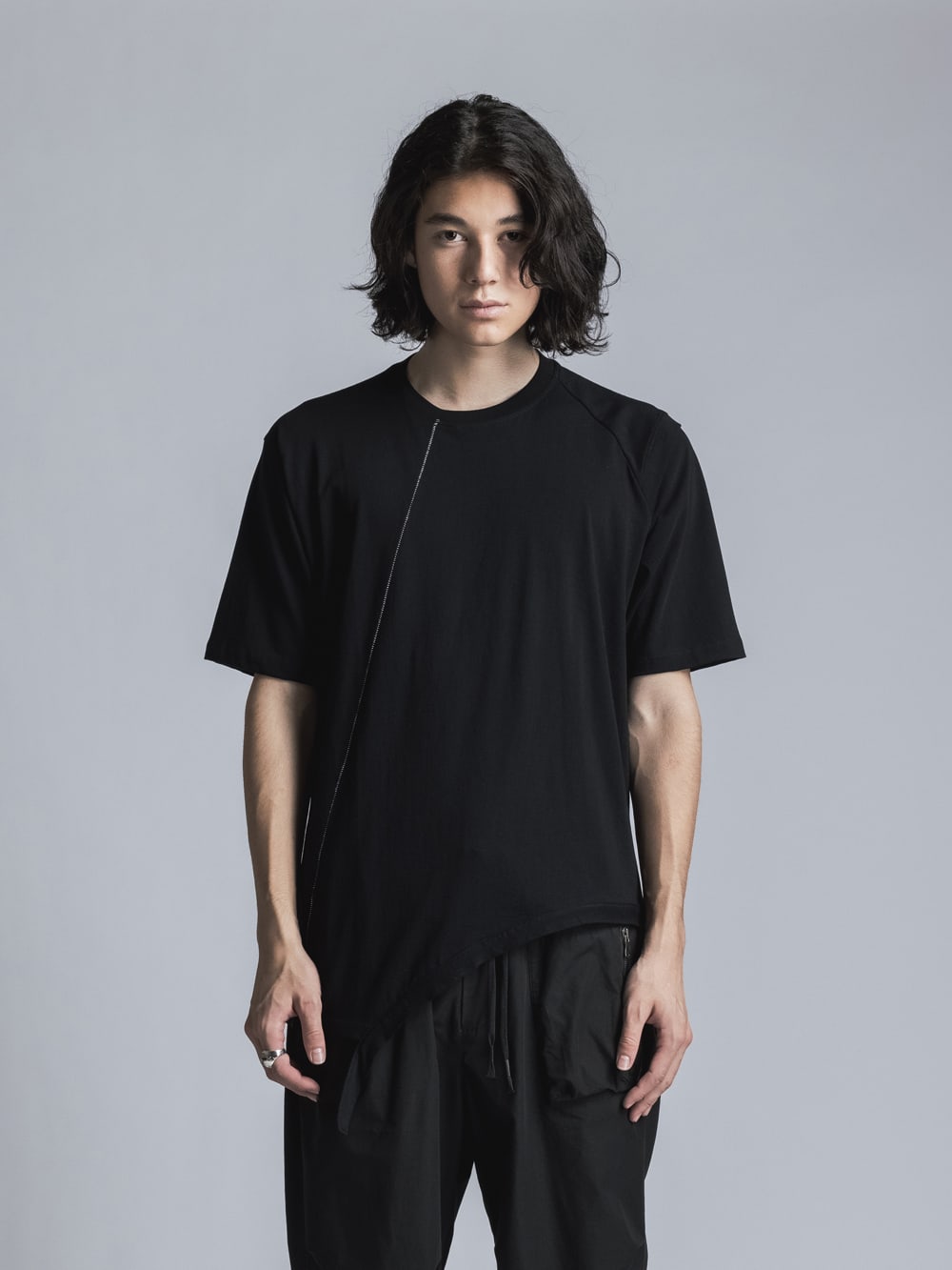 Asymmetry Jersey T-shirt