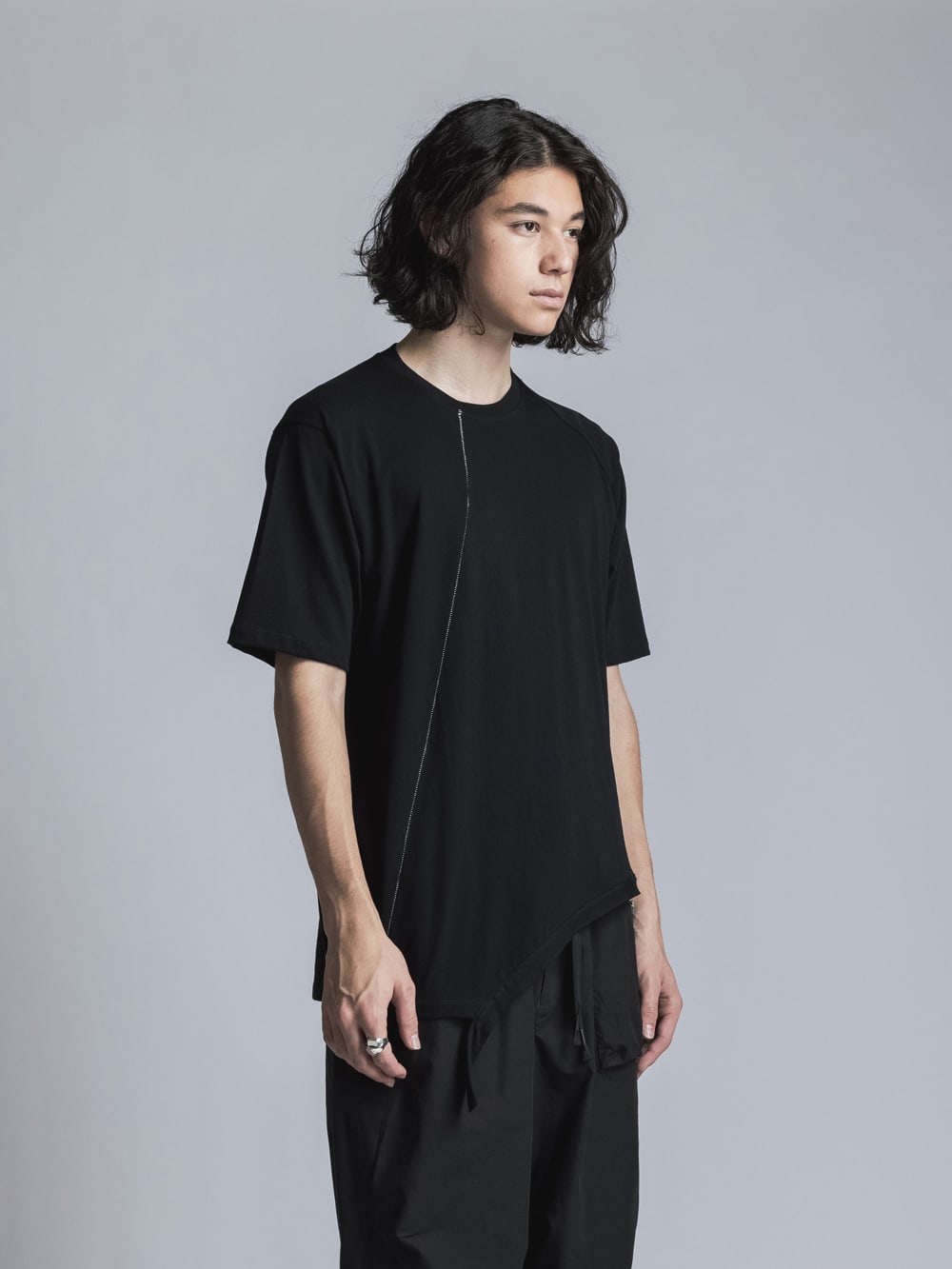 Asymmetry Jersey T-shirt