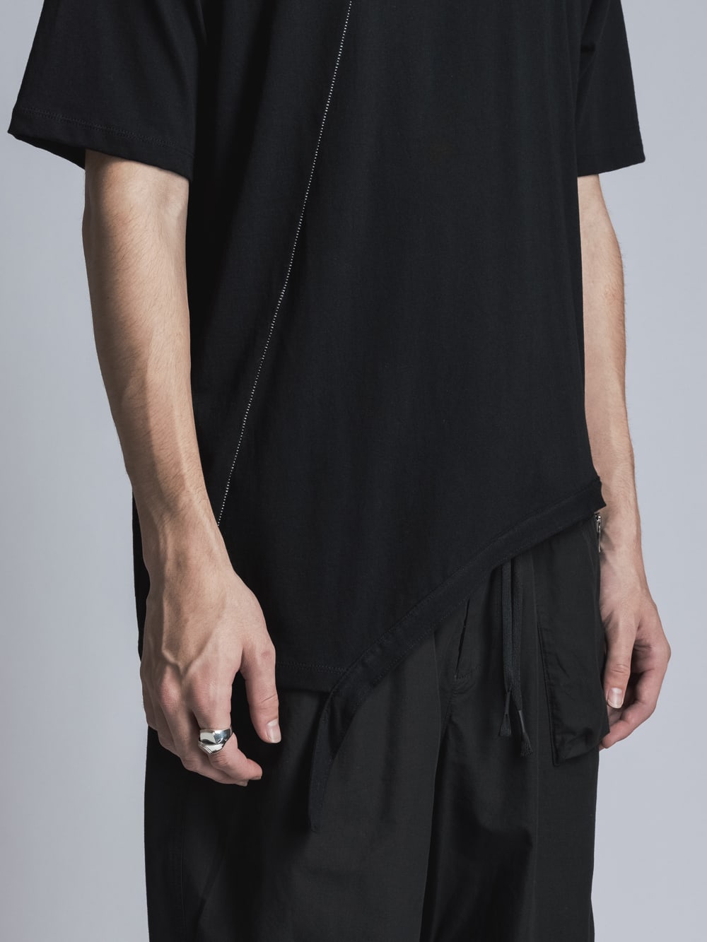 Asymmetry Jersey T-shirt