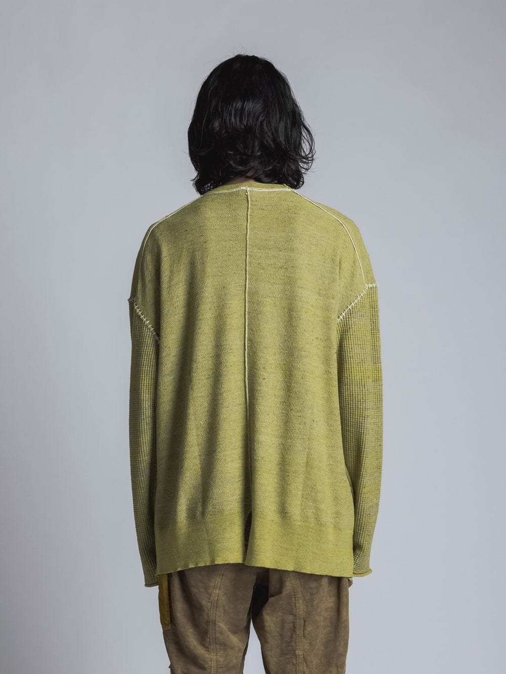 High Gauge Knit Yellow Mix