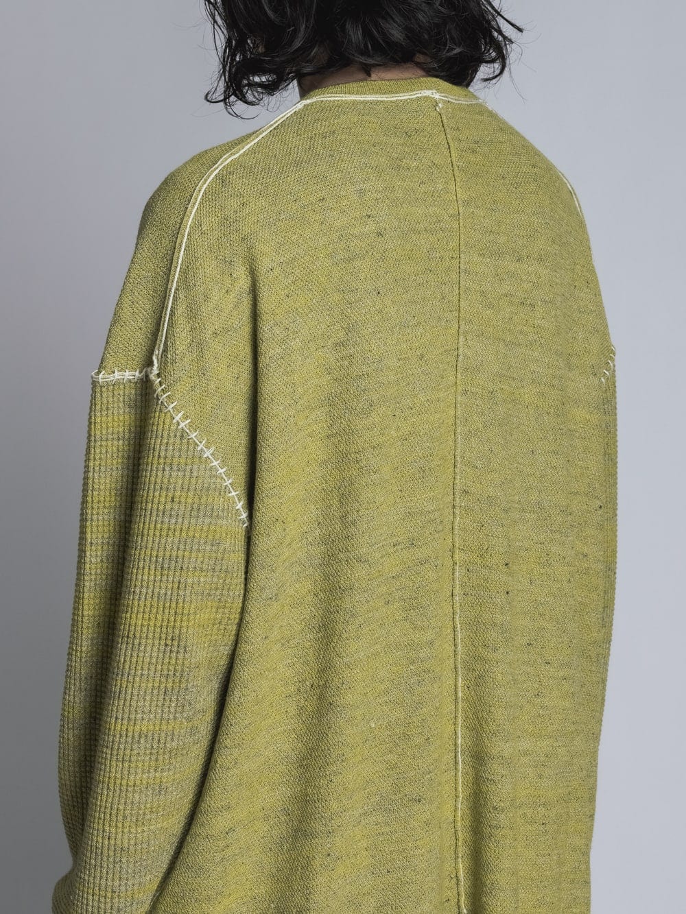 High Gauge Knit Yellow Mix