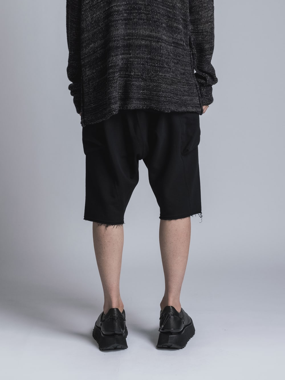 Sweat Short Pants  Black