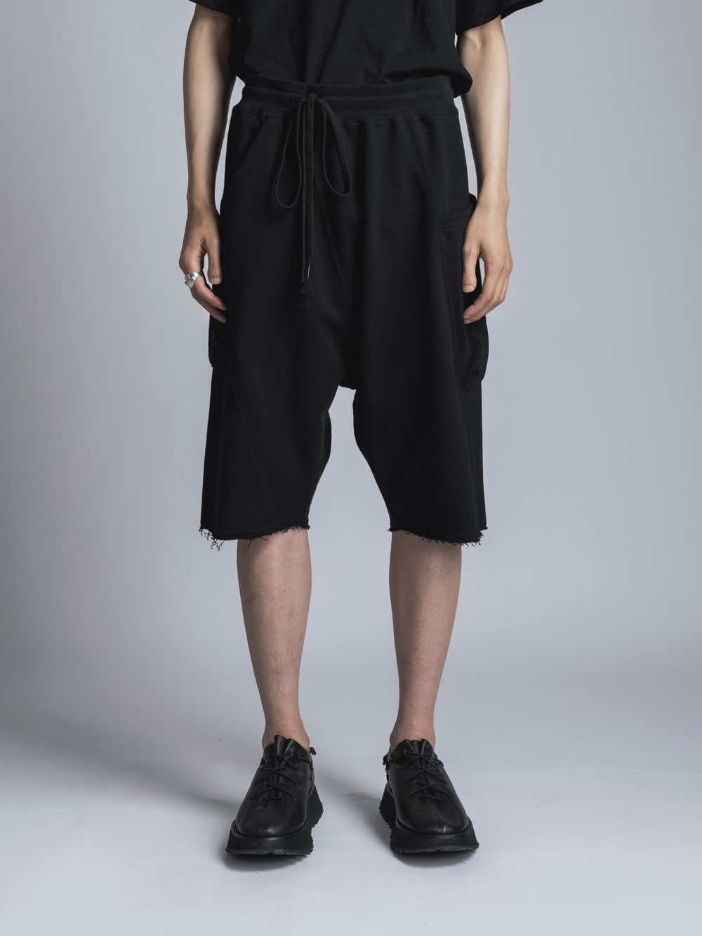 Sweat Short Pants  Black