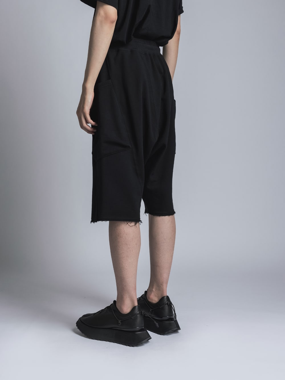 Sweat Short Pants  Black