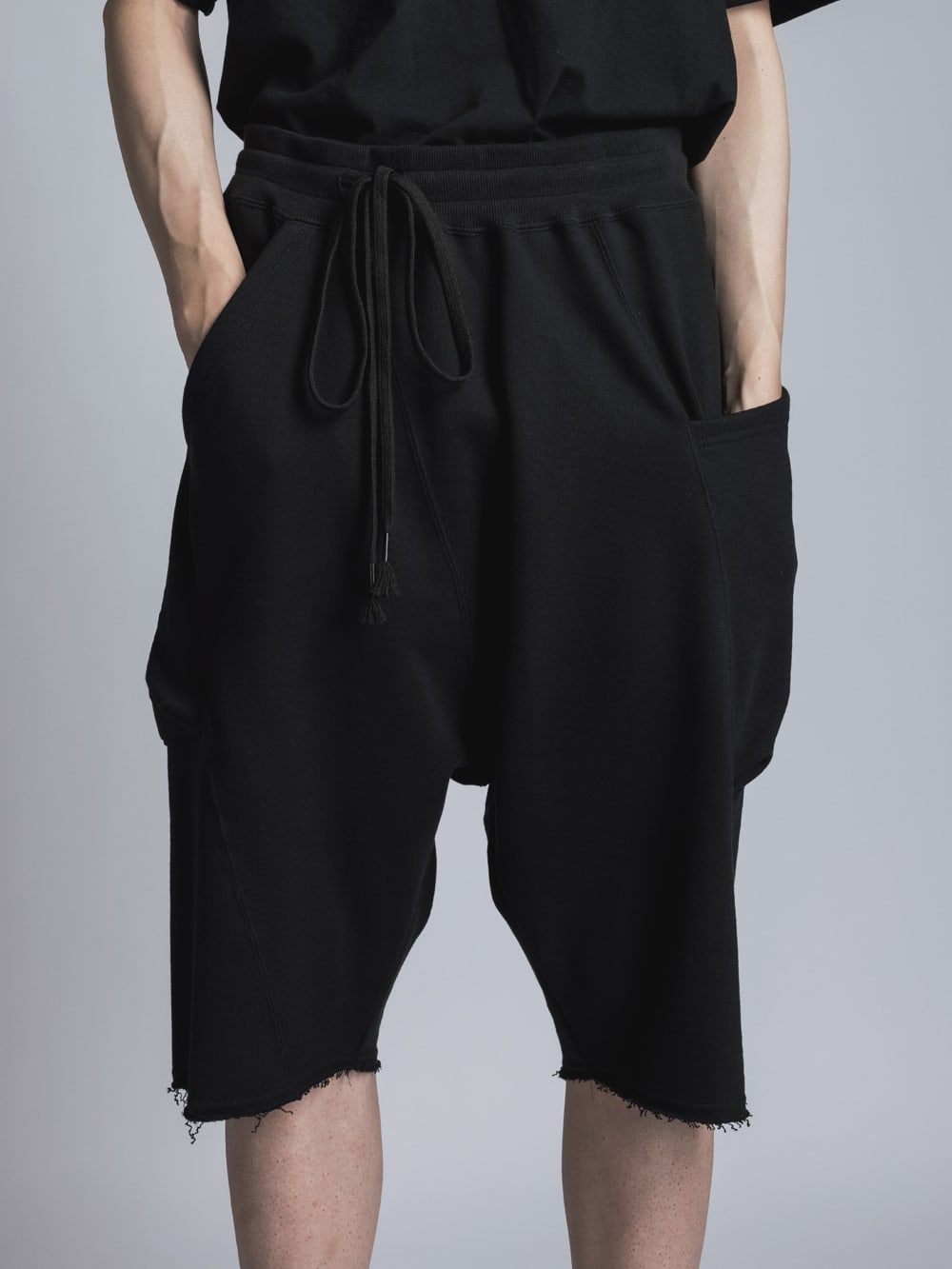 Sweat Short Pants  Black