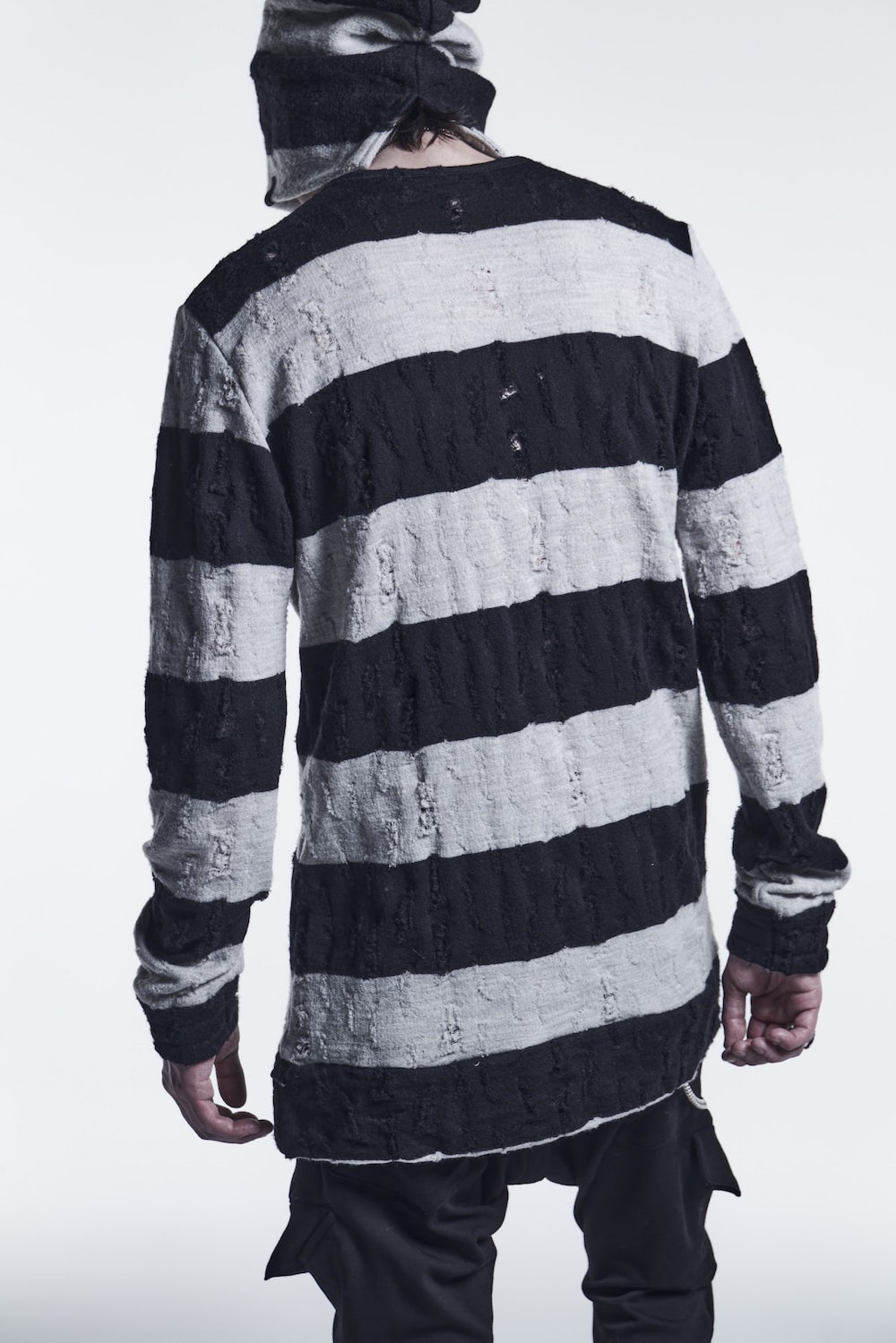 Pullover Black/White