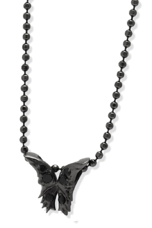 Butterfly Neckless Black