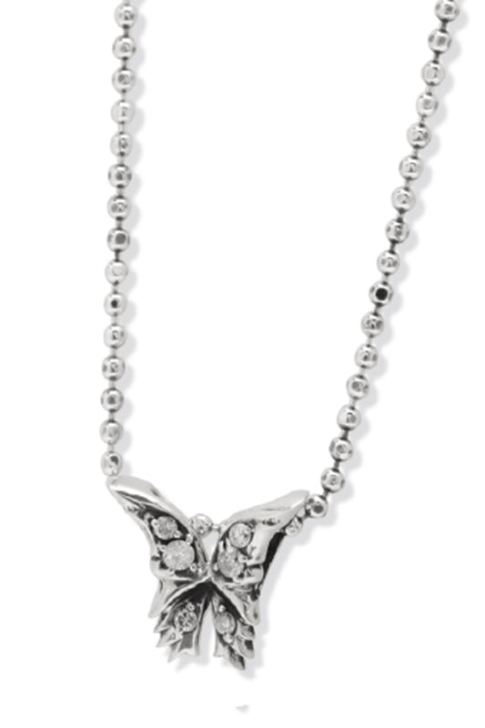 Butterfly Neckless Silver