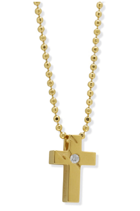 Cross Neckless 18K Gold