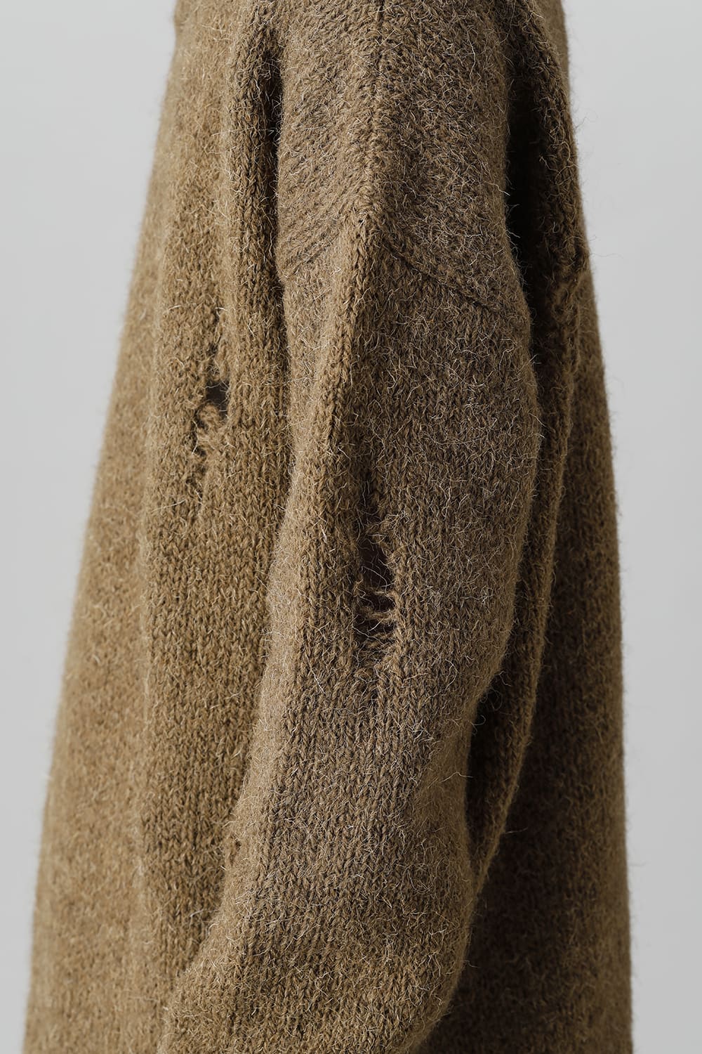 ロングスリーブ ニットトップ