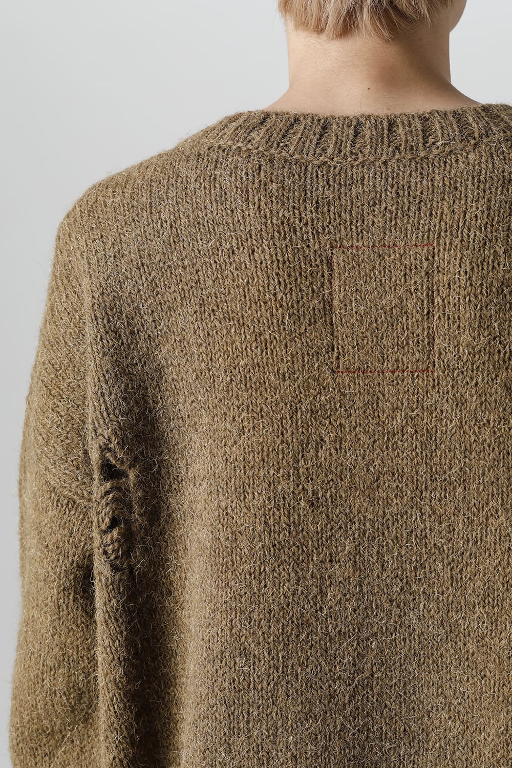 ロングスリーブ ニットトップ