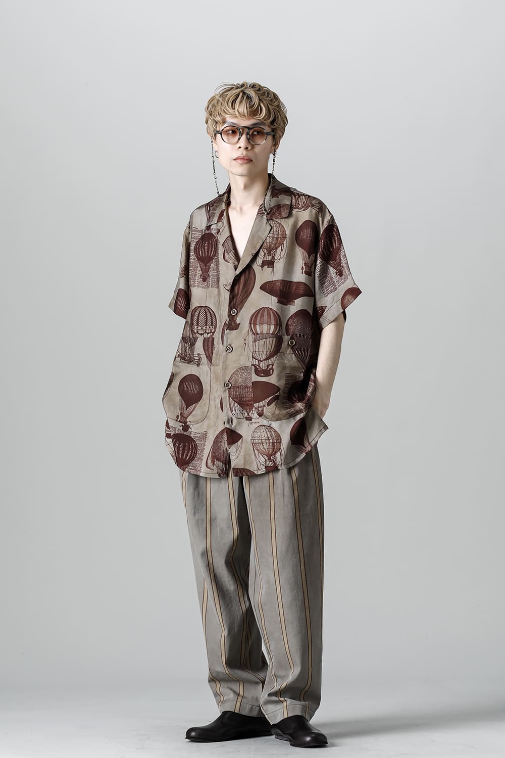 Open Sollar Shirt TERRY