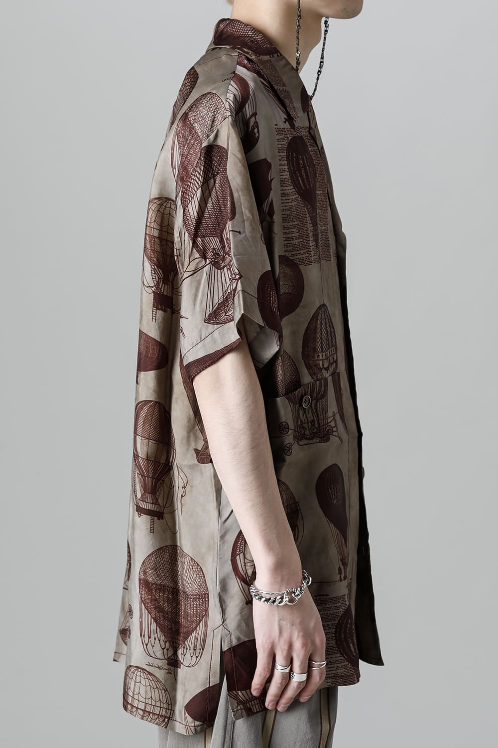 Open Sollar Shirt TERRY