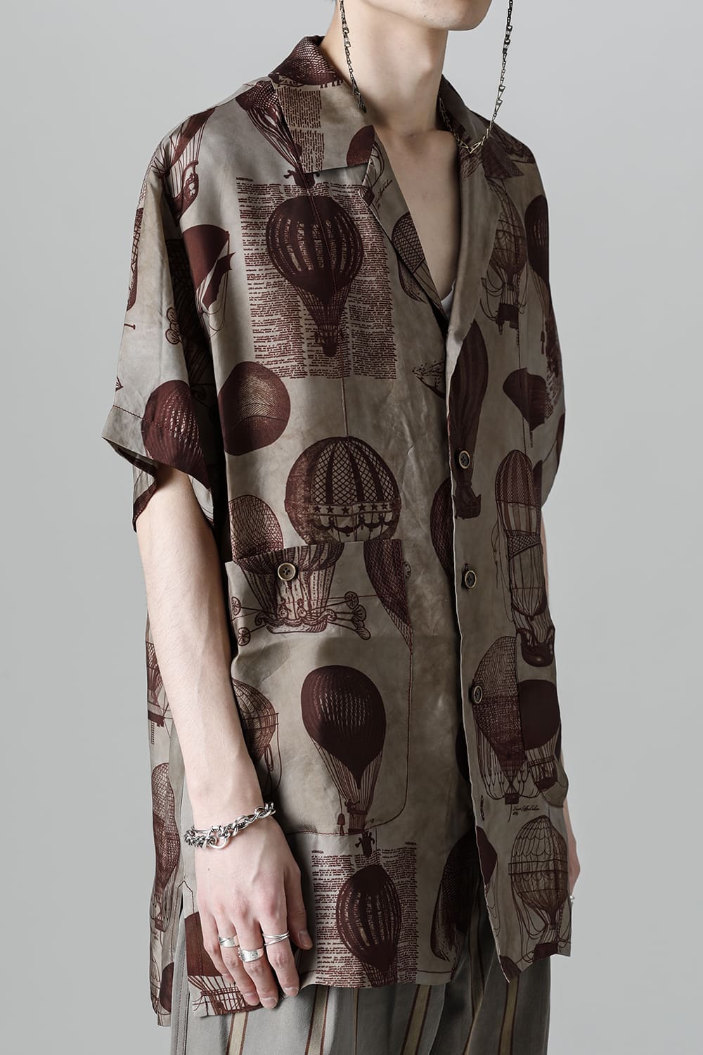 Open Sollar Shirt TERRY