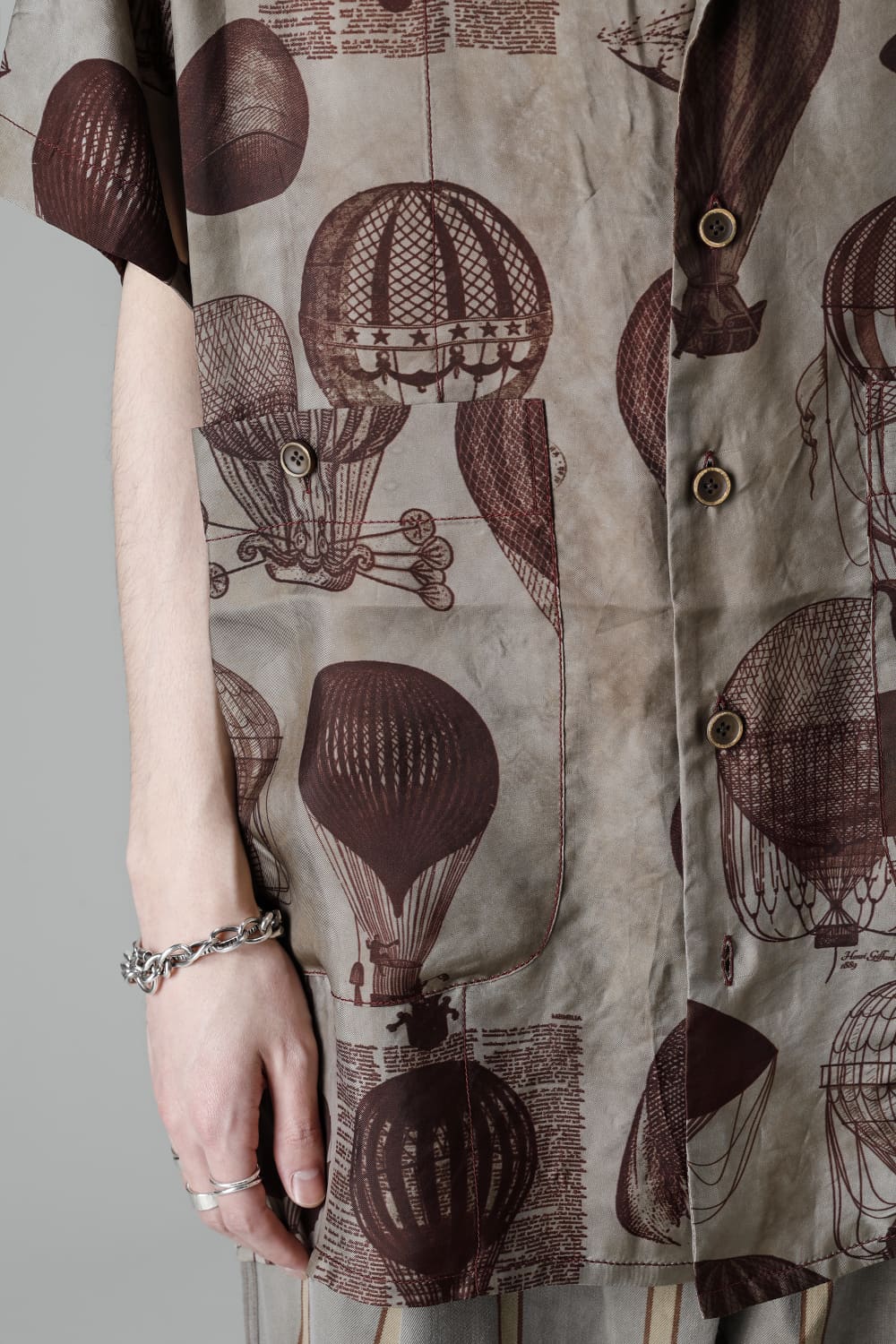 Open Sollar Shirt TERRY