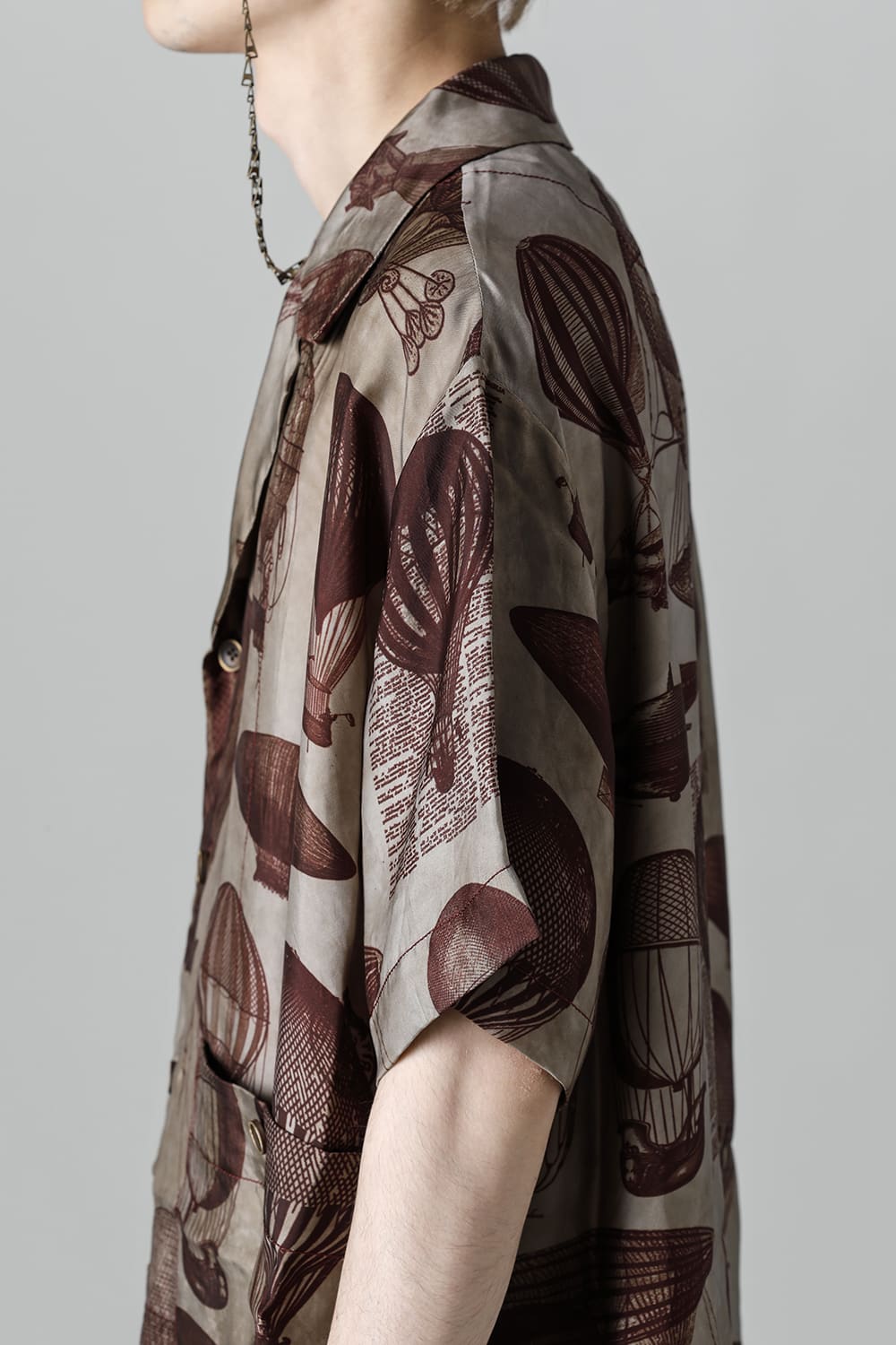 Open Sollar Shirt TERRY