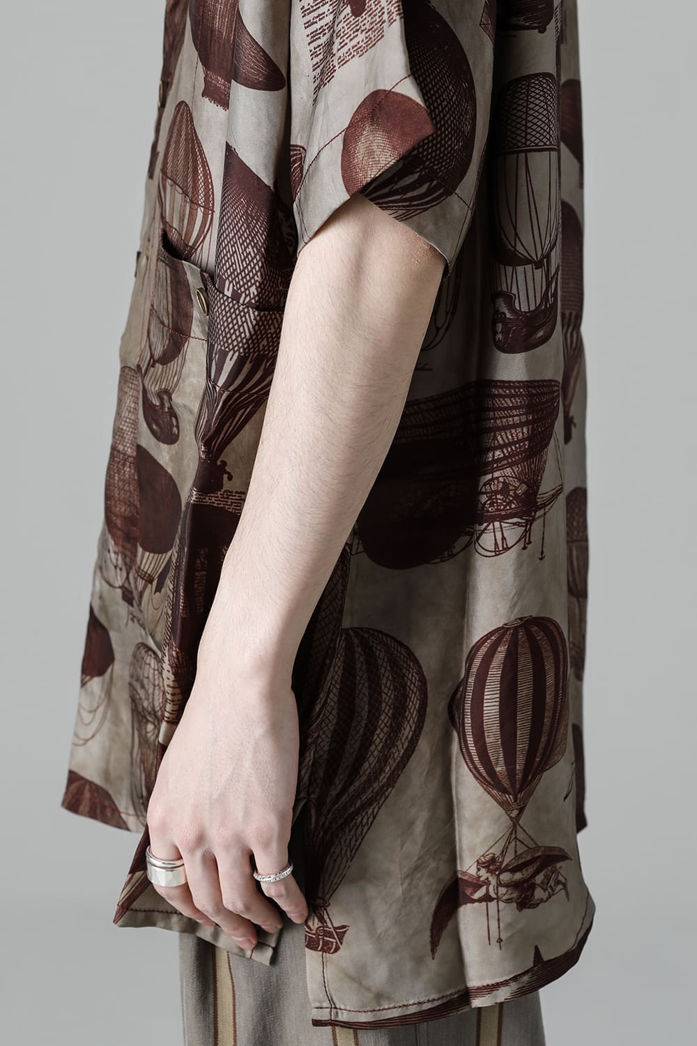 Open Sollar Shirt TERRY