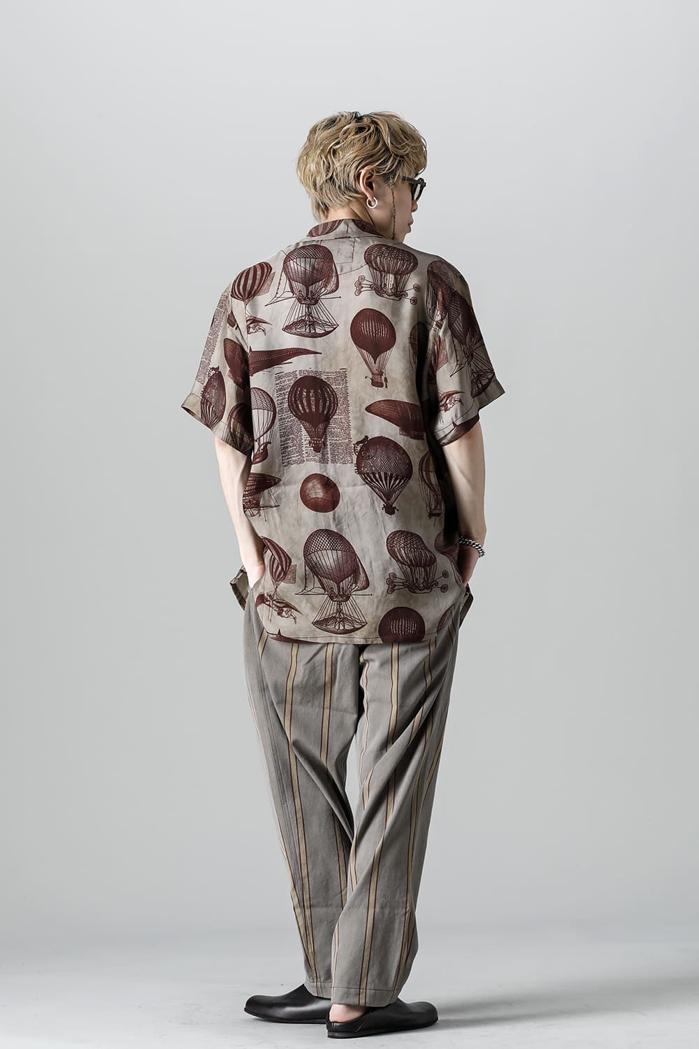 Open Sollar Shirt TERRY