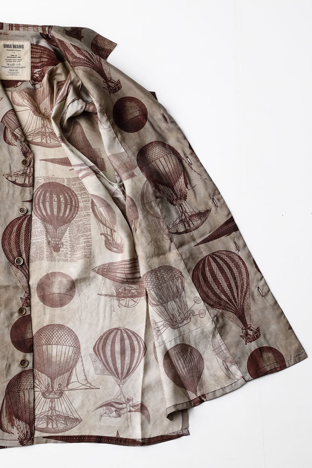 Open Sollar Shirt TERRY