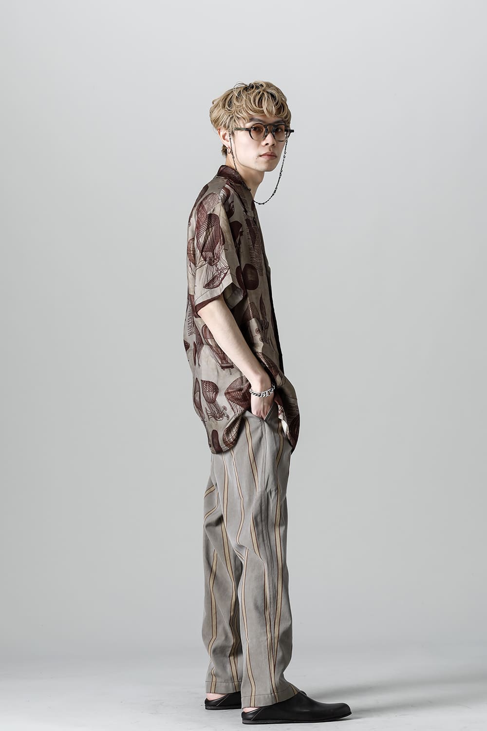 Open Sollar Shirt TERRY