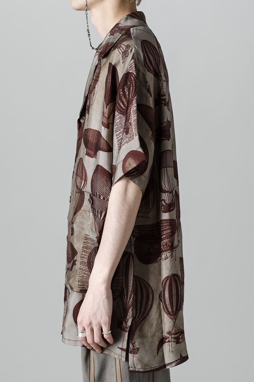 Open Sollar Shirt TERRY