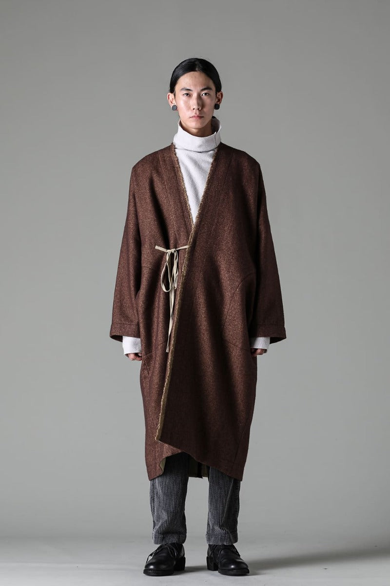 CALEB COAT Purple / Tan