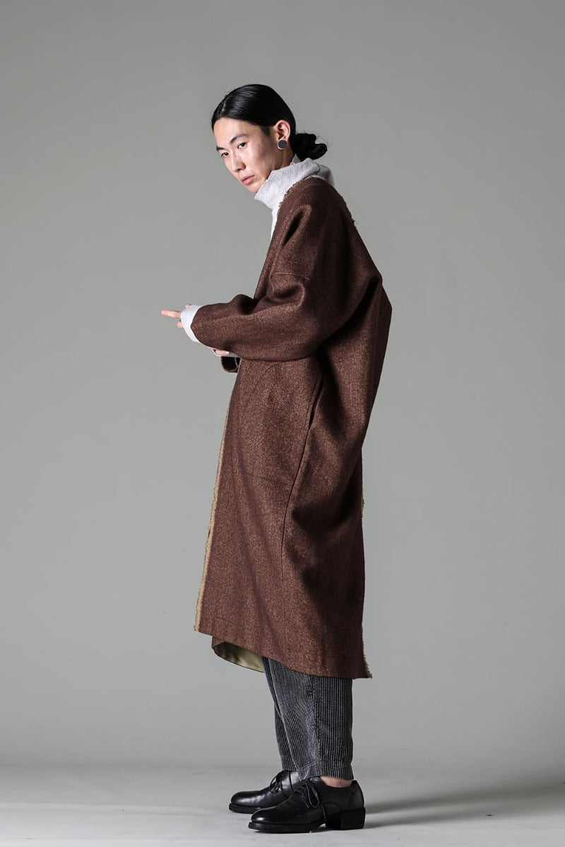 CALEB COAT Purple / Tan