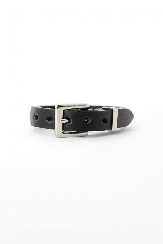 17SS Oil Cow + Chain Bracelet BLACK x SILVER