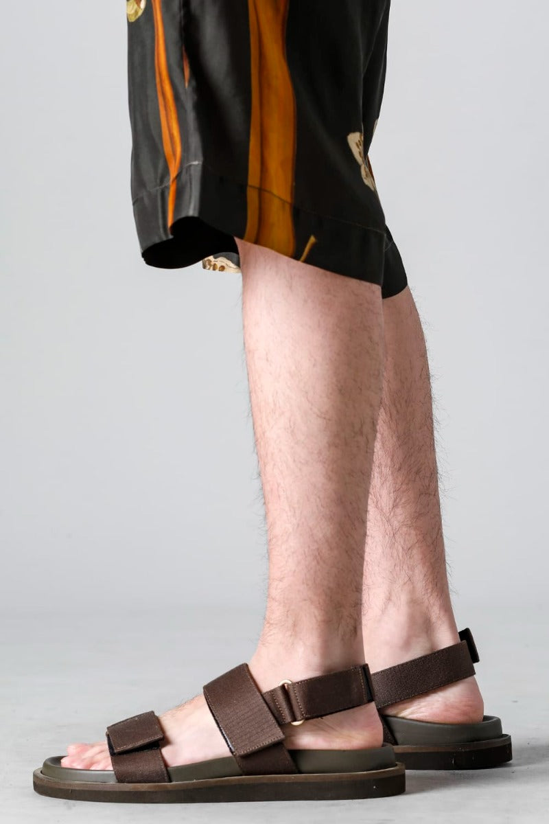 メンズ サンダル アーミー グリーン