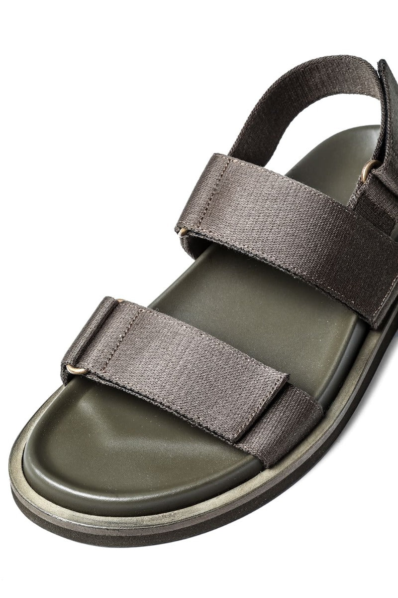 メンズ サンダル アーミー グリーン