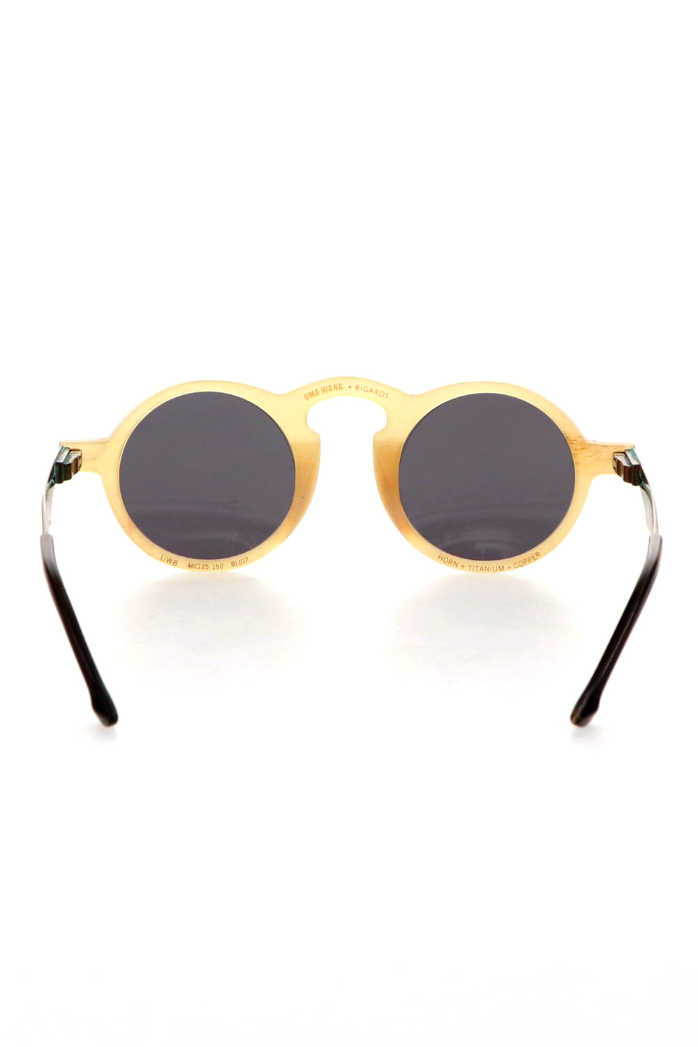 UW0008 UMA WANG x RIGARDS Genuine Horn Amber Sun Lens