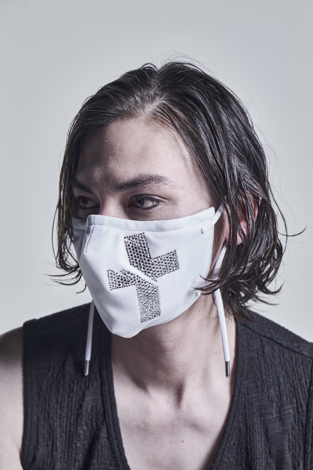 Cross SWR Face Cover White