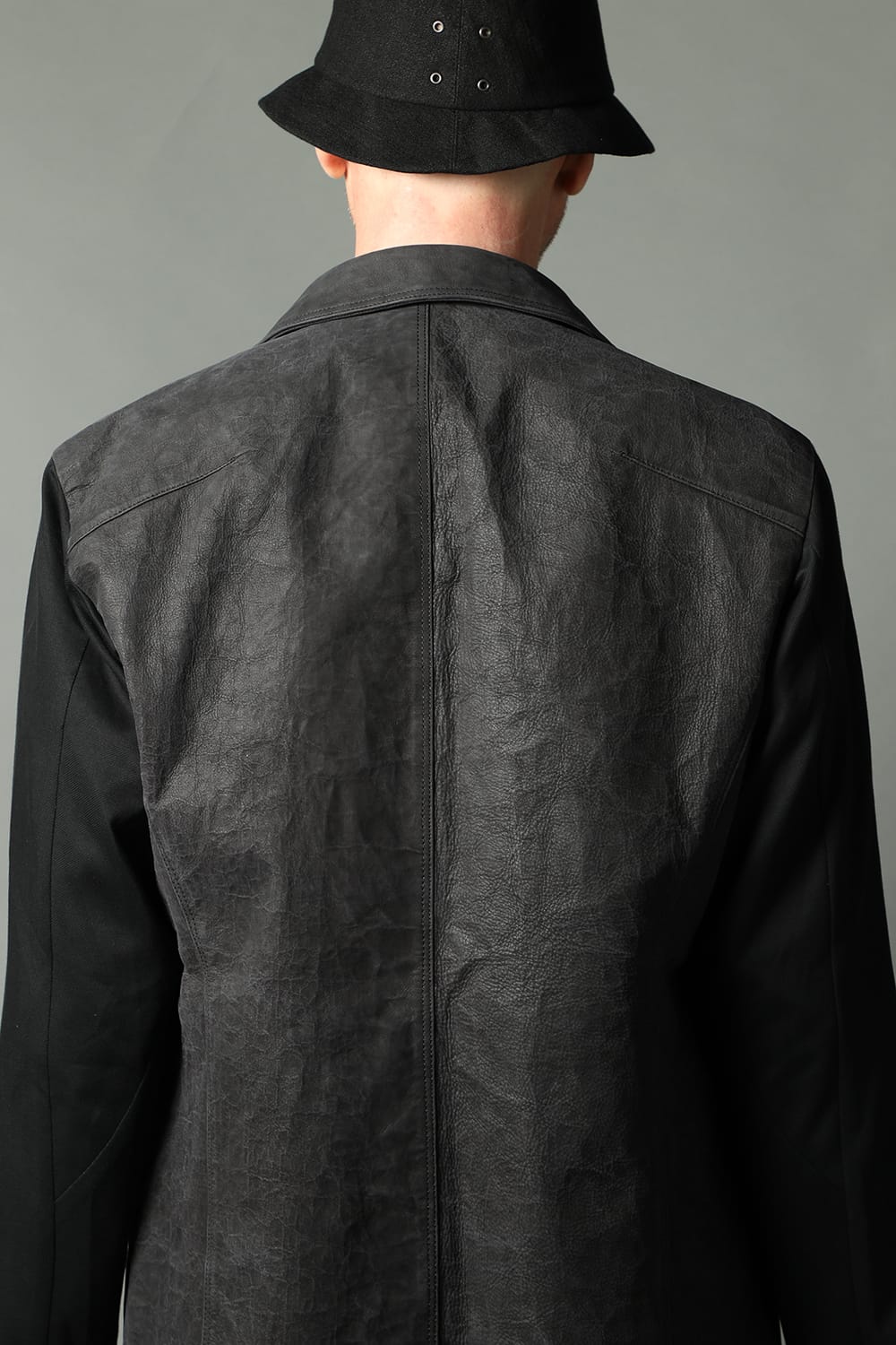 Leather CPO shirt Dyneema leather