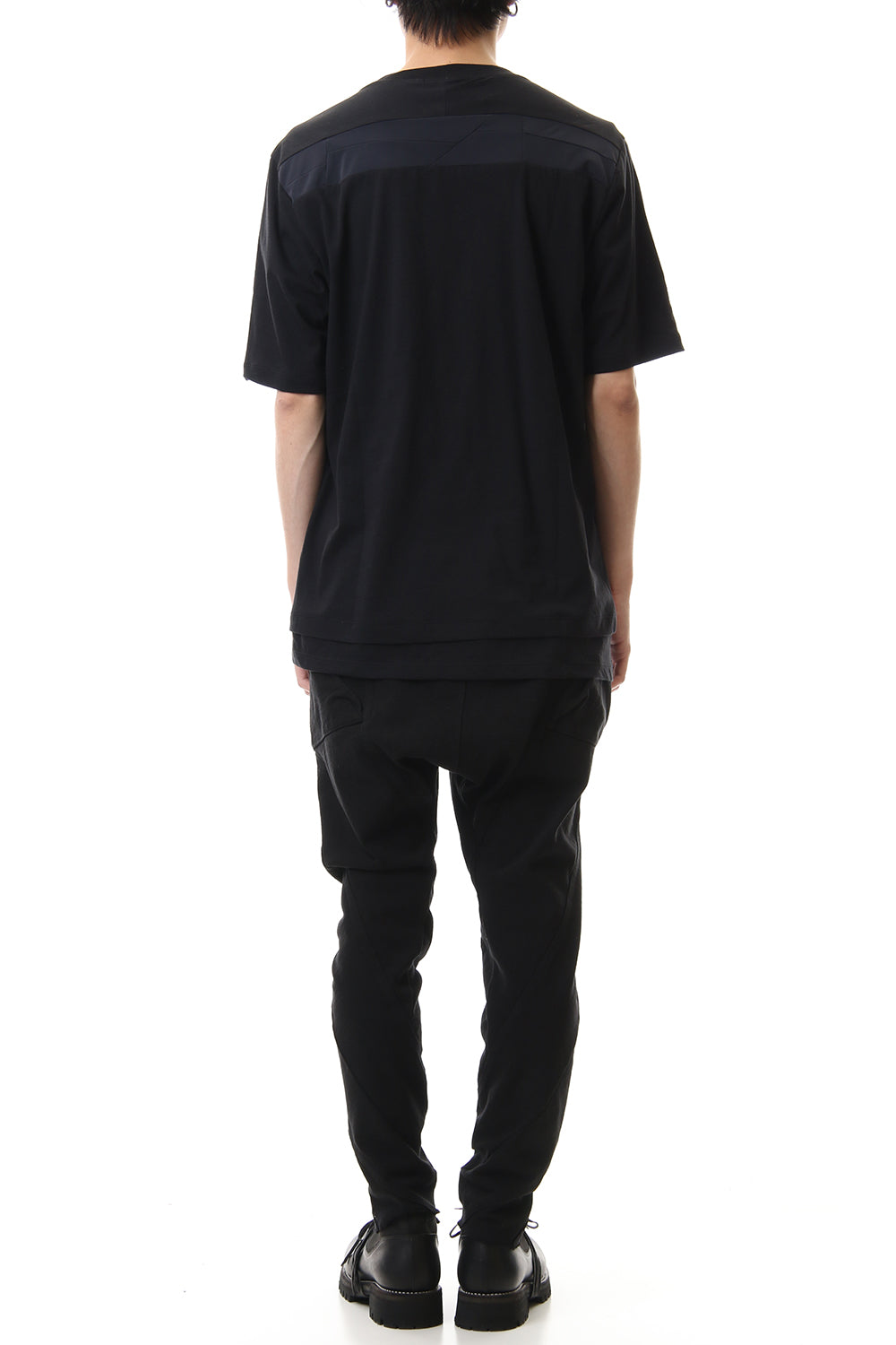 Tight Tension Jersey pants Black