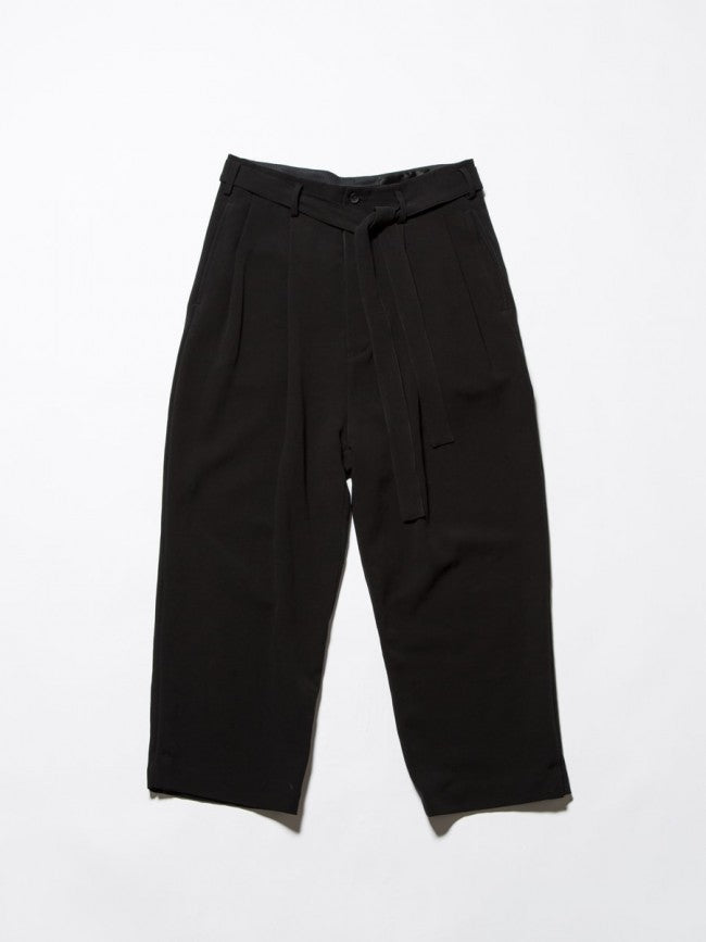 17SS Double Cloth Wide Pants