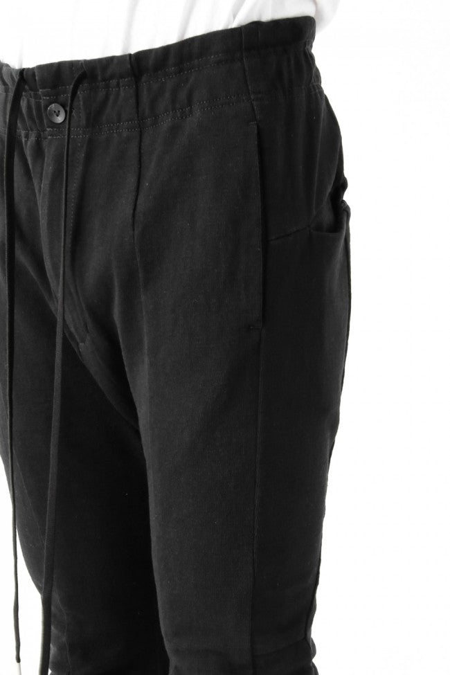 17SS Loop-Wheel Plain Stitch Full Length Pants