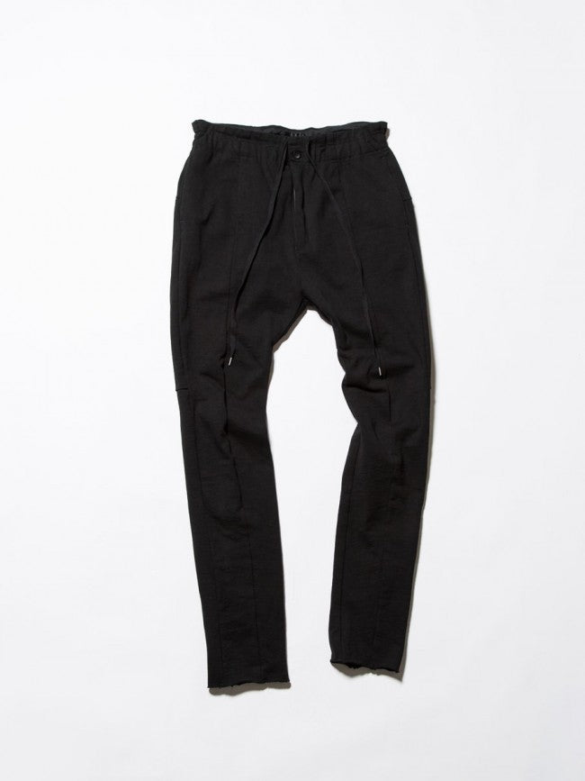 17SS Loop-Wheel Plain Stitch Full Length Pants