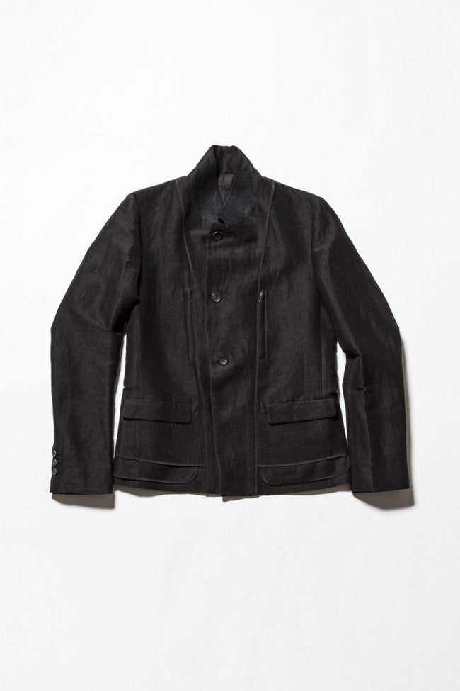 Linen Nylon Gabadine Jacket