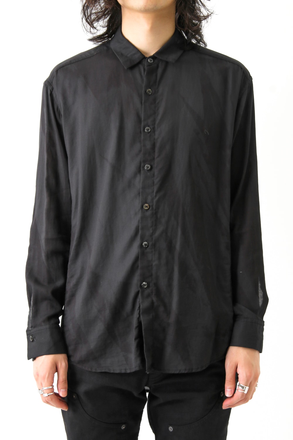 Cotton Boil Shirt Black