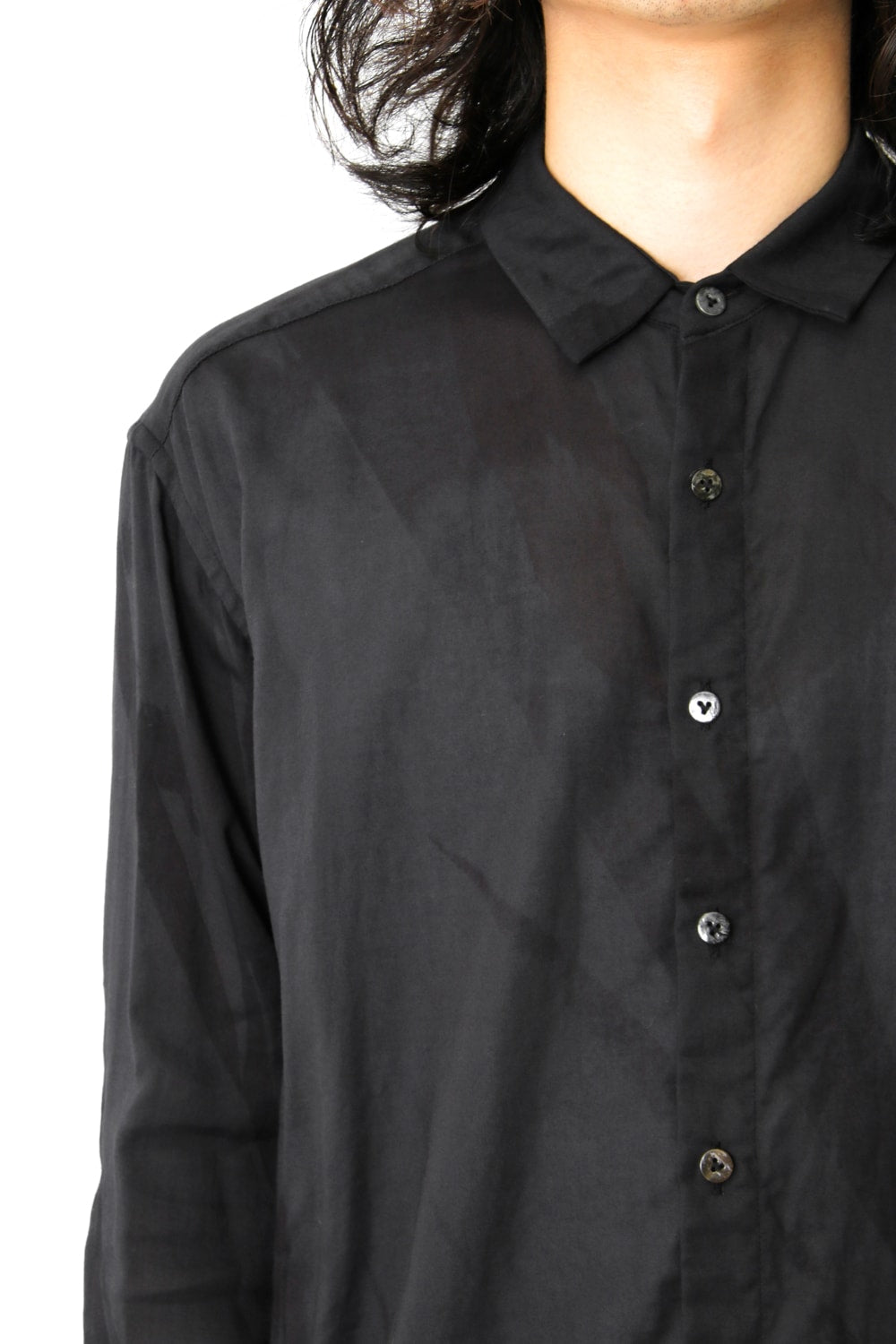 Cotton Boil Shirt Black