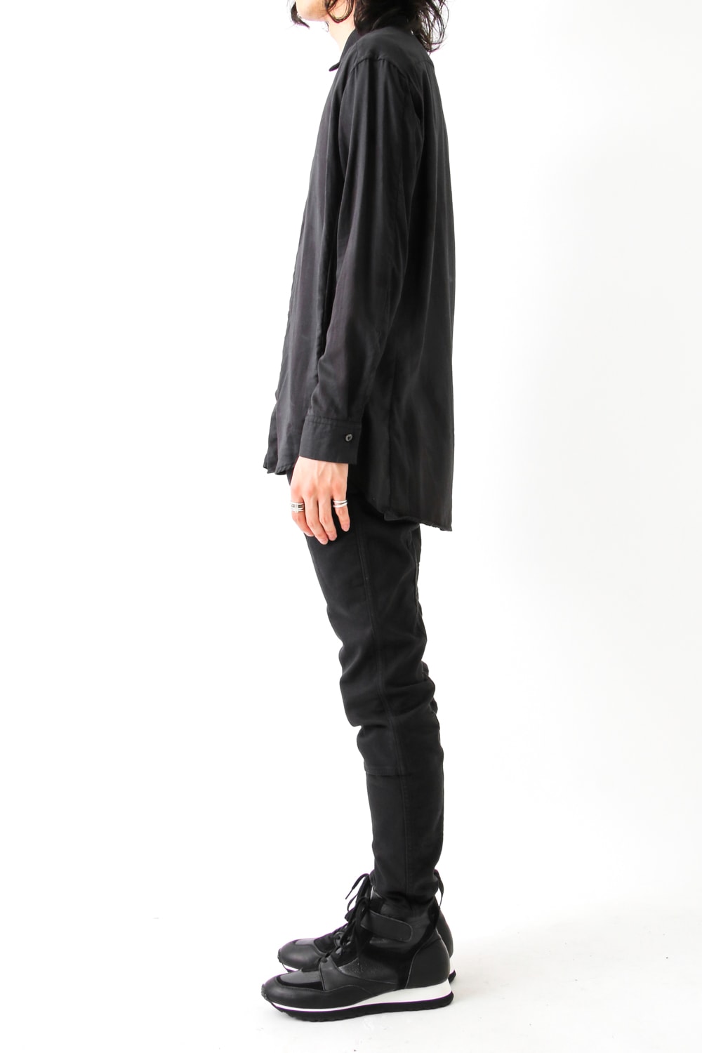 Cotton Boil Shirt Black