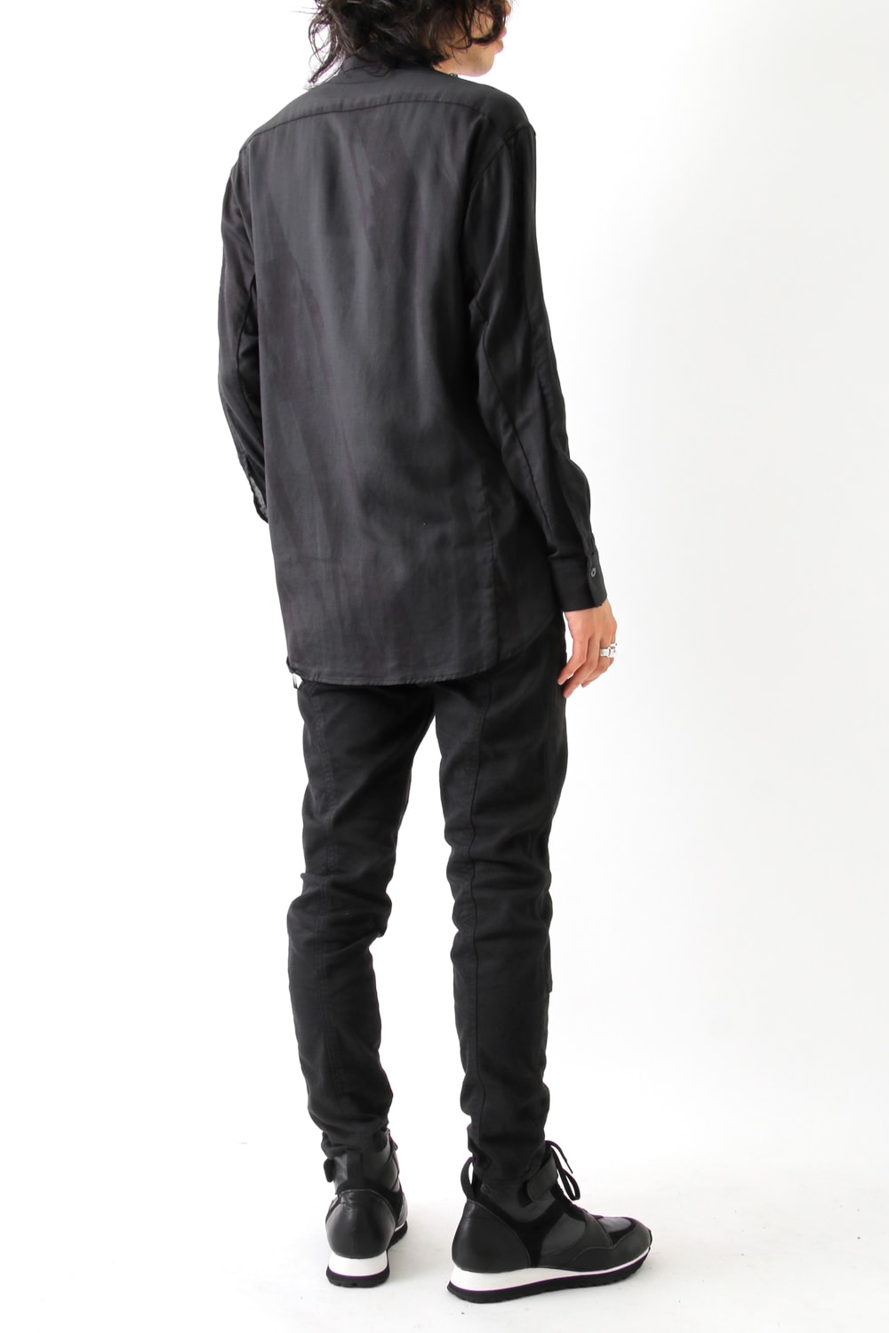 Cotton Boil Shirt Black