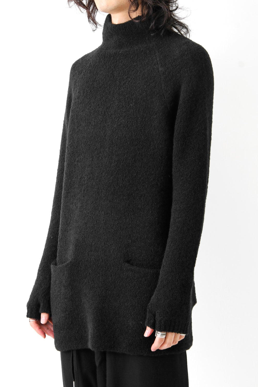 Boucle jersey High Neck T